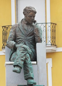 Federico Garcia Lorca szobra alkotó: Unbekannt Unbekannt